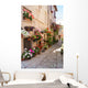 Alley with Flower Vases