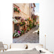 Alley with Flower Vases