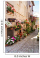 Alley with Flower Vases