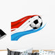 Fussball Nl Flagge Wall Mural