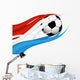 Fussball Nl Flagge Wall Mural