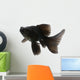 Black Goldfish White Wall Mural