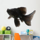 Black Goldfish White Wall Mural