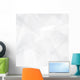 Modern White Abstract Wall Decal