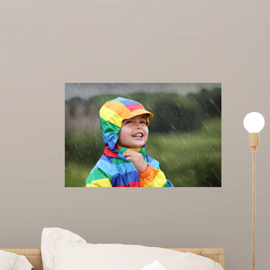 Rainy day Wall Mural