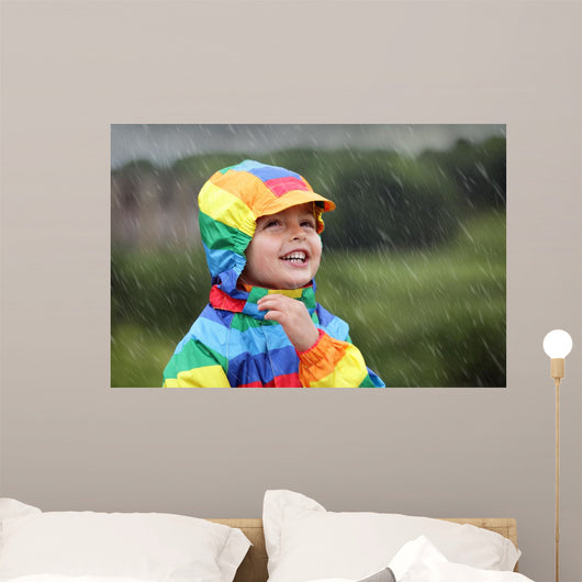 Rainy day Wall Mural
