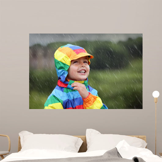 Rainy day Wall Mural
