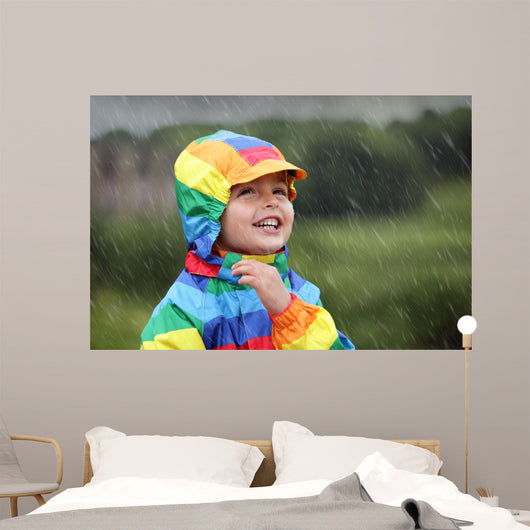 Rainy day Wall Mural
