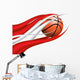 Fahne Ball Austria Wall Mural