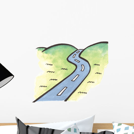 ROAD IN NATURE Wall Mural