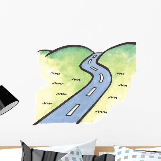 ROAD IN NATURE Wall Mural