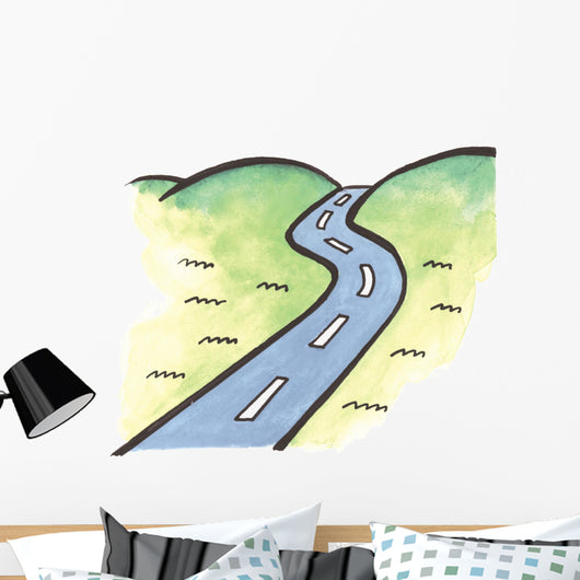 ROAD IN NATURE Wall Mural