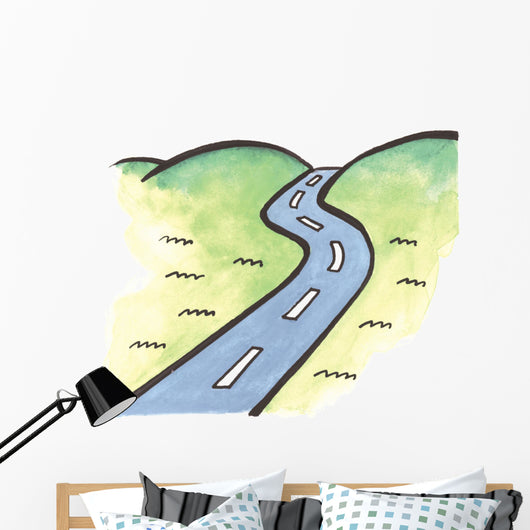 ROAD IN NATURE Wall Mural