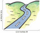 ROAD IN NATURE Wall Mural