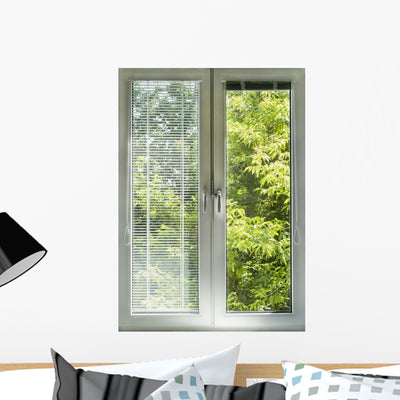 Window shown on a wall