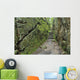 A rock face trail leading to Agawa Bay, Lake Superior Provincial Park Wall Mural