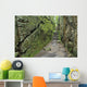 A rock face trail leading to Agawa Bay, Lake Superior Provincial Park Wall Mural