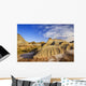 Badlands landscape, Dinosaur Provincial Park Wall Mural