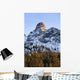 Rugged mountain peak, Val D'ayas Wall Mural