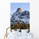 Rugged mountain peak, Val D'ayas Wall Mural
