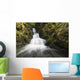 Unnamed stream and waterfall, Strathcona Provincial Park Wall Mural