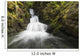 Unnamed stream and waterfall, Strathcona Provincial Park Wall Mural