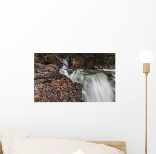 Myra Falls, Strathcona Provincial park Wall Mural