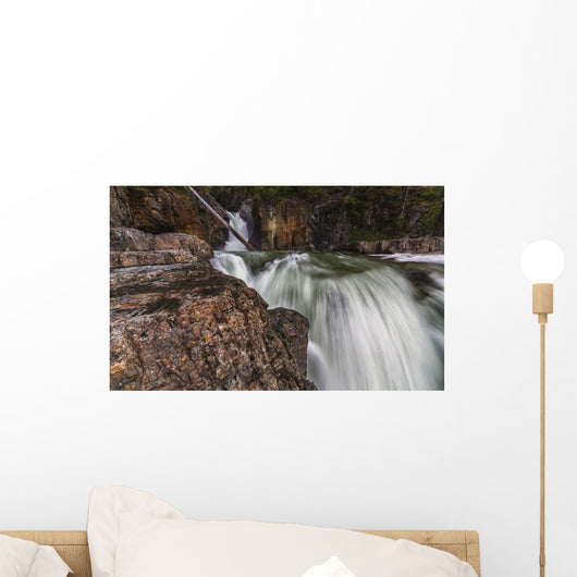 Myra Falls, Strathcona Provincial park Wall Mural
