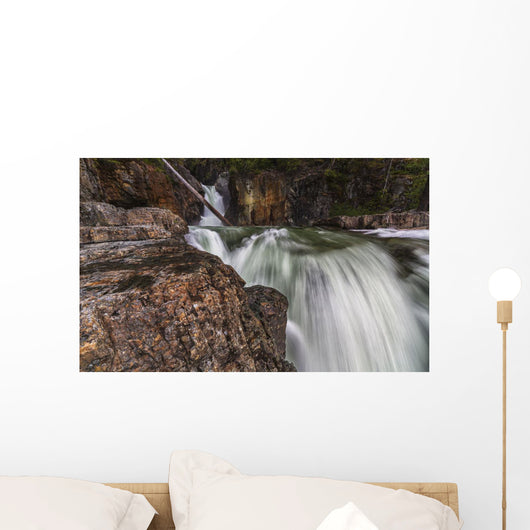 Myra Falls, Strathcona Provincial park Wall Mural