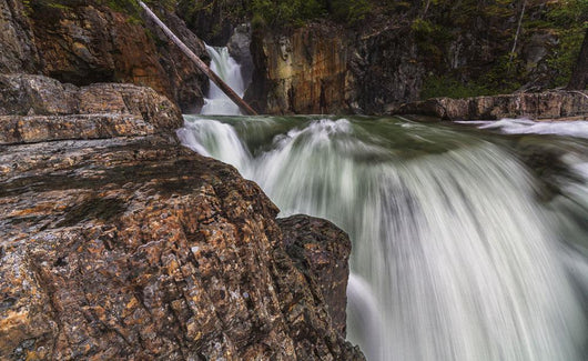 Myra Falls, Strathcona Provincial park Wall Mural