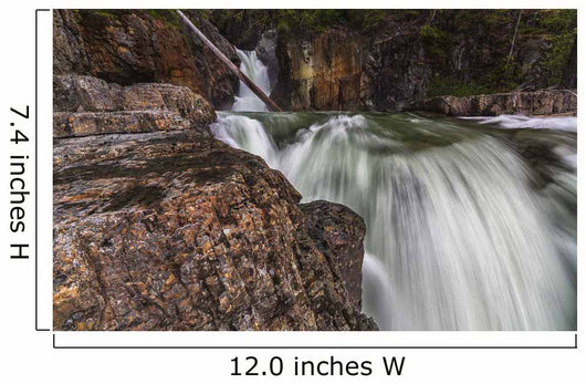 Myra Falls, Strathcona Provincial park Wall Mural