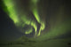 Aurora Borealis, or Northern Lights, along the Dempster Highway Wall Mural