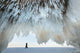 Ice caves on Lake Superior, near Bayfield Wall Mural