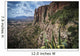 Rugged cliffs and plants on a landscape Wall Mural