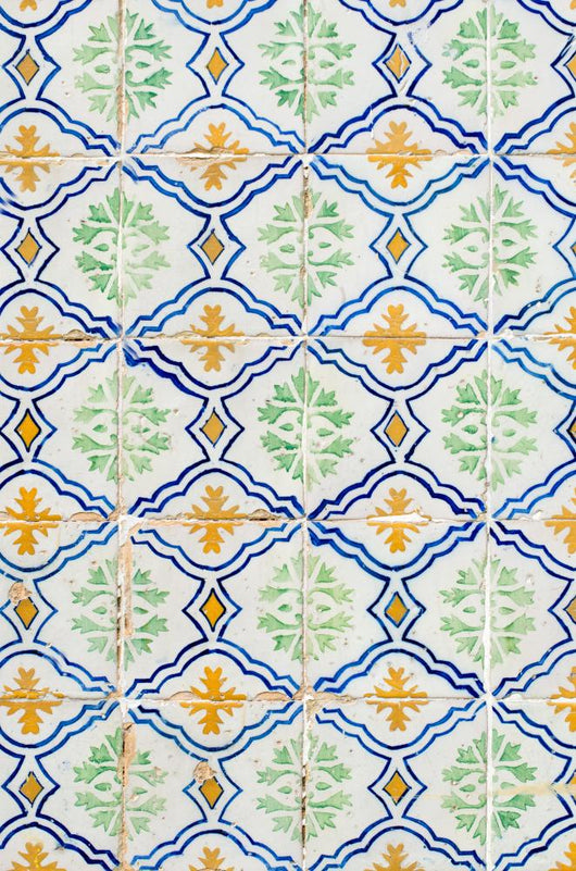Traditional Portuguese glazed tiles Wall Mural
