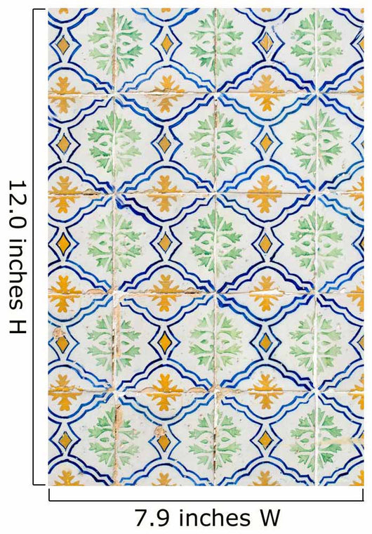 Traditional Portuguese glazed tiles Wall Mural
