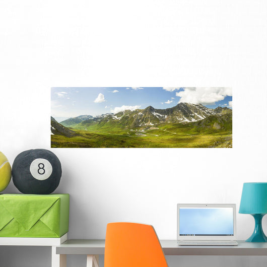 Panorama view of Independence Mine State Historical Park Wall Mural