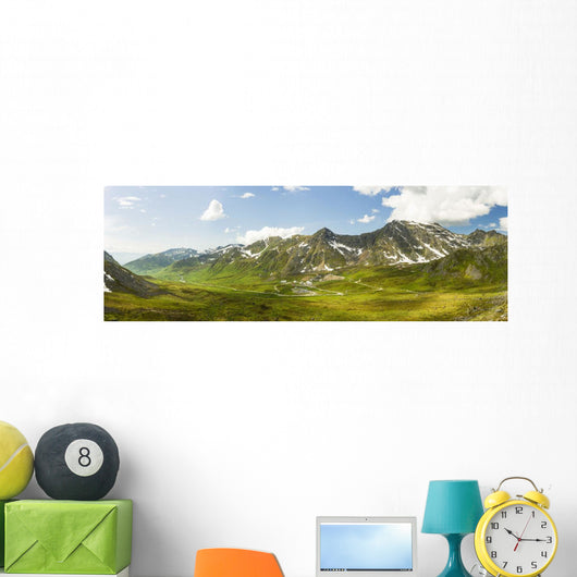 Panorama view of Independence Mine State Historical Park Wall Mural