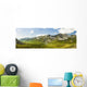 Panorama view of Independence Mine State Historical Park Wall Mural