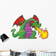 Green Dragon Wall Decal