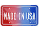 Made Usa License Vanity