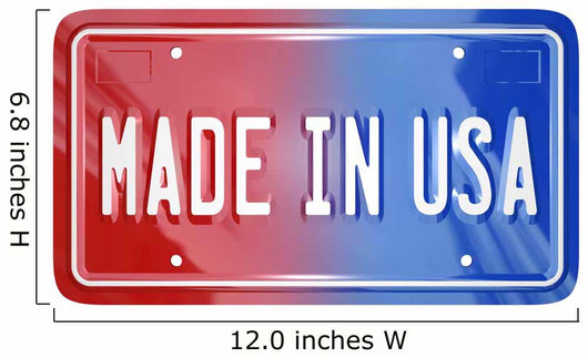 Made Usa License Vanity