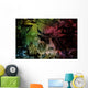 Steampunk Abstract Colorful Industrial Wall Mural