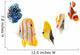 reef fish, marine fish Wall Decal