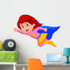 Super Girl Wall Decal