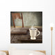 Single Coffee and Single Wall Mural