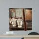 Coffee and Chairs Wall Mural