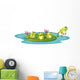 Frogs in the Pond Wall Decal