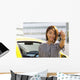 Lady with car keys Wall Mural