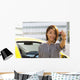 Lady with car keys Wall Mural
